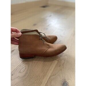 Nisolo Women’s Brown Lace Up 8 7.5 Ankle Boots Chelsea Style vintage handmade